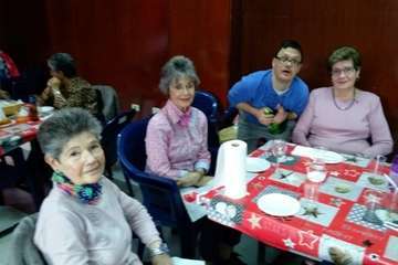 Almuerzo navideño de la AV Cristo de Telde